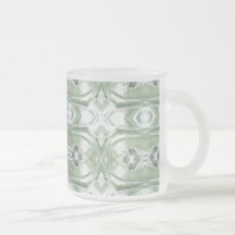 Green Reflections - glass mug