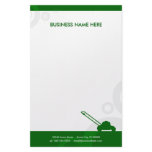 green rings mowing stationery