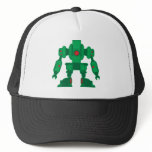 Green Robot hats
