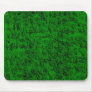 Green scrawl design mouse mat