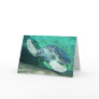Green Sea Turtle Card