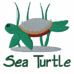 Green Sea Turtle Embroidered Shirt (Polo Shirt) embroidered shirts