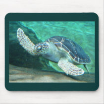 Green Sea Turtle Mousepad