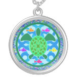 Green Sea Turtle Necklace