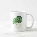 Green Shades of Tropical Plants Mugs