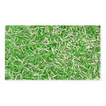 green shag business cards