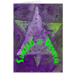 Green shalom at Pesach cards