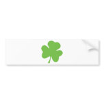 green shamrock bumper stickers