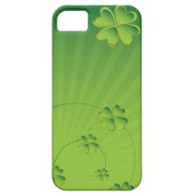 Green shamrock case iPhone 5 case