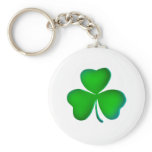Green shamrock keychains