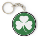 Green Shamrock keychains