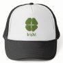 Green Shamrock Painting, Irish hat