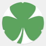 green shamrock st. patrick´s day sticker