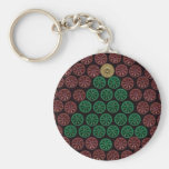 Green Shotgun Shell tree Keychains