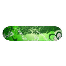 Green SingSong - Skate Board Deck