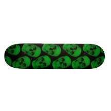Green Skull board Skateboard Decks