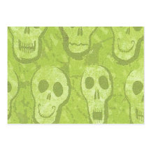 Green Skulls Business Card