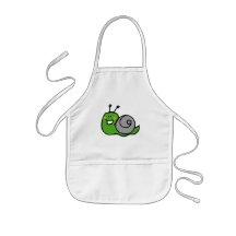 green snail apron