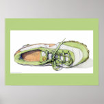 Green Sneakers posters