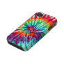 Green Spiral Tie-Dye Casemate iPhone 4 Tough Iphone 4 Case