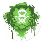 Green Splash stickers