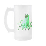 Green St. Patrick's Polar Bear mugs