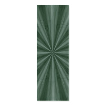 Green starburst abstract bookmark business card templates