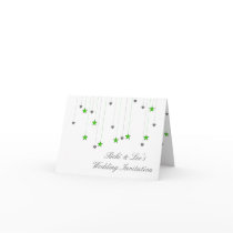 Green stars and hearts cards