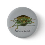 Green Stink Bug pin buttons