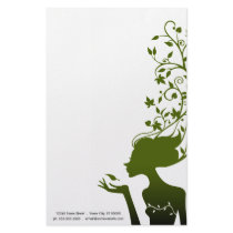 green sugar personalized stationery