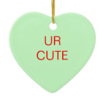 Green Sweetheart Ornament