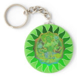 Green Tara Keychain