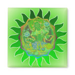 Green Tara Magnet