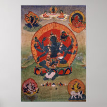 Green Tara Poster