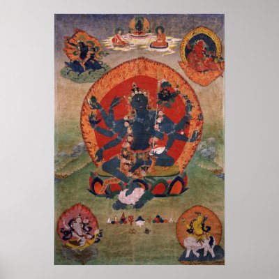 Green Tara Poster