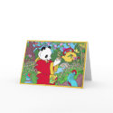 Green Tea Greeting Card