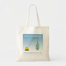 Green Technology Tote Bag