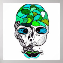 GREEN THING PRINT