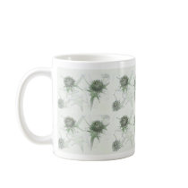 Green thistle ... mug