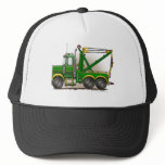 Green Tow Truck Wrecker Hats