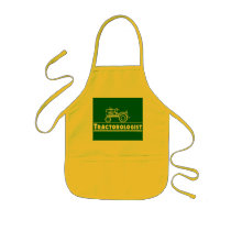 Green Tractor Ologist Apron