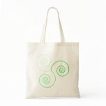 Green Tri-Color Spiral of Life Bag