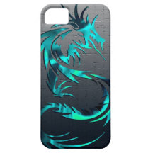 green tribal dragon phone case iPhone 5 cover