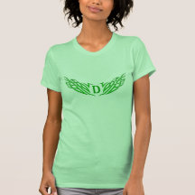 Green Tribal Flame T-Shirt
