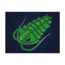 Green Trilobite Postcards