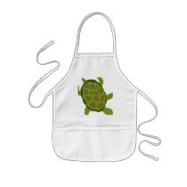 Green Turtle Tshirts and Gifts Apron