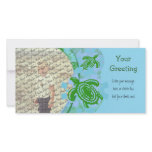 Green Turtles PhotoCard Template