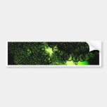 Green Vortex Bumper Stickers