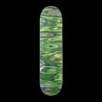 Green water skateboards