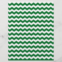 green white chevrons full color flyer